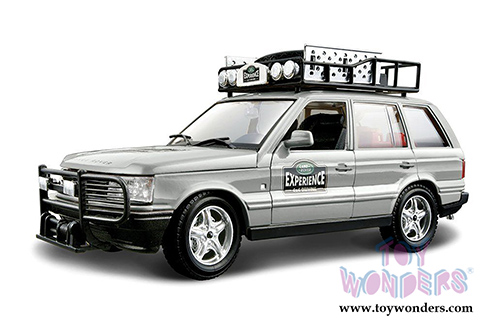 BBurago - Range Rover Safari Experience (1/24 scale diecast model car, Silver) 22061SV