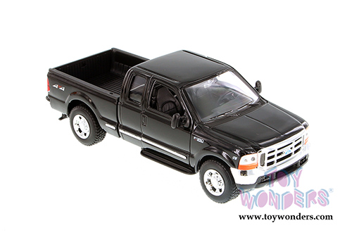Welly - Ford F-350 Pickup (1999, 1/24 scale diecast model car, Black) 22081WBK