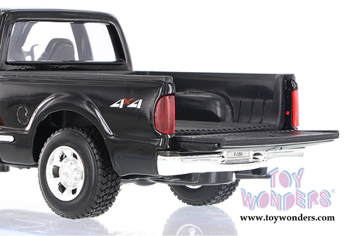 Welly - Ford F-350 Pickup (1999, 1/24 scale diecast model car, Black) 22081WBK