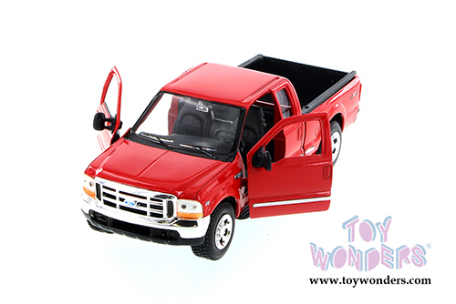 Welly - Ford F350 Pickup (1999, 1/24 scale diecast model car, Red) 22081WR
