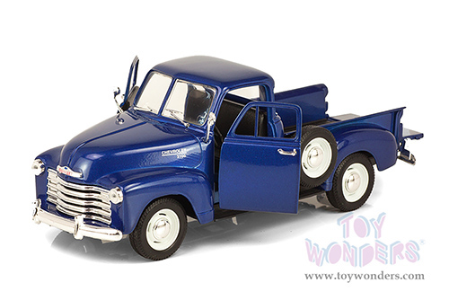 Welly - Chevy 3100 Pickup Truck (1953, 1/24 scale diecast model car, Blue) 22087WBU