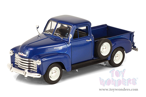 Welly - Chevy 3100 Pickup Truck (1953, 1/24 scale diecast model car, Blue) 22087WBU