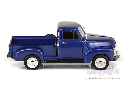 Welly - Chevy 3100 Pickup Truck (1953, 1/24 scale diecast model car, Blue) 22087WBU