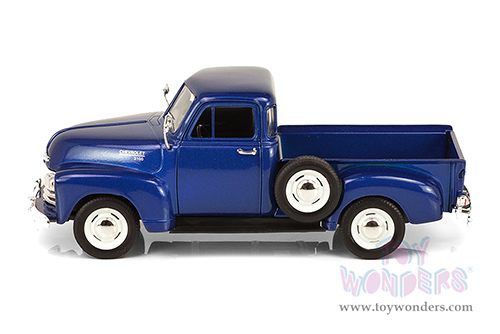 Welly - Chevy 3100 Pickup Truck (1953, 1/24 scale diecast model car, Blue) 22087WBU