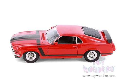 Showcasts® Collectibles - Ford Mustang Boss 302 (1970, 1/24 scale diecast model car, Asstd.) 22088/4D MAP: $19.99