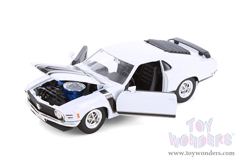 Showcasts® Collectibles - Ford Mustang Boss 302 (1970, 1/24 scale diecast model car, Asstd.) 22088/4D MAP: $19.99