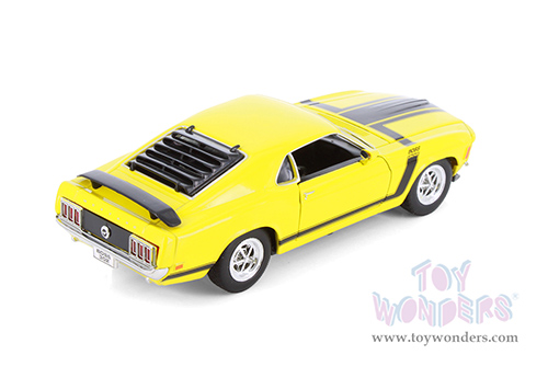 Showcasts® Collectibles - Ford Mustang Boss 302 (1970, 1/24 scale diecast model car, Asstd.) 22088/4D MAP: $19.99