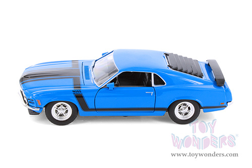 Showcasts® Collectibles - Ford Mustang Boss 302 (1970, 1/24 scale diecast model car, Asstd.) 22088/4D MAP: $19.99