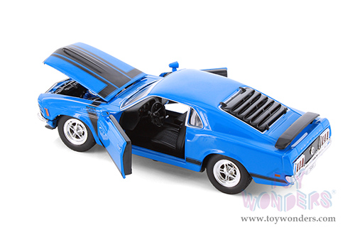 Showcasts® Collectibles - Ford Mustang Boss 302 (1970, 1/24 scale diecast model car, Asstd.) 22088/4D MAP: $19.99