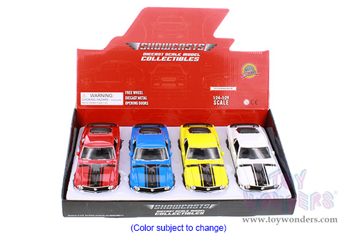 Showcasts® Collectibles - Ford Mustang Boss 302 (1970, 1/24 scale diecast model car, Asstd.) 22088/4D MAP: $19.99