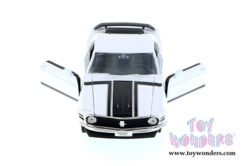 Showcasts® Collectibles - Ford Mustang Hardtop (1970, 1/24 scale diecast model car, Asstd.) 22088/4D MAP: $19.99