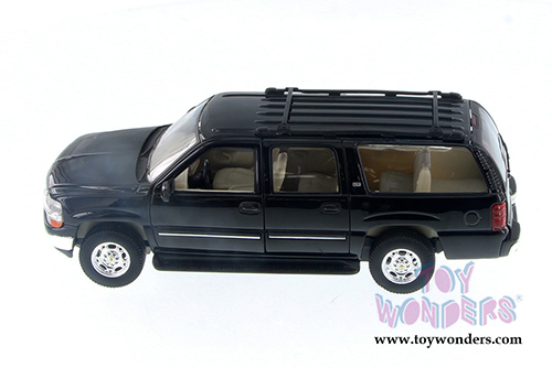 Welly - Chevrolet&reg; Suburban&trade; (2001, 1/24 scale diecast model car, Black) 22090WBK