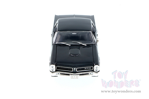 Welly - Pontiac GTO Hardtop (1965, 1/24 scale diecast model car, Black) 22092WBK