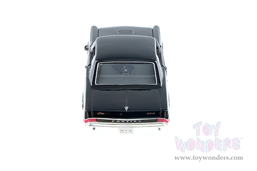 Welly - Pontiac GTO Hardtop (1965, 1/24 scale diecast model car, Black) 22092WBK