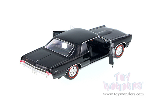 Welly - Pontiac GTO Hardtop (1965, 1/24 scale diecast model car, Black) 22092WBK