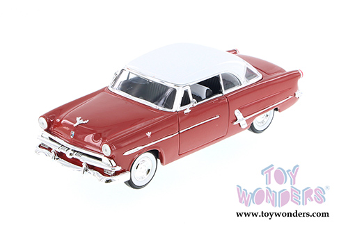 Welly - Ford Crestline Victoria (1953, 1/24 scale diecast model car, Red) 22093WR