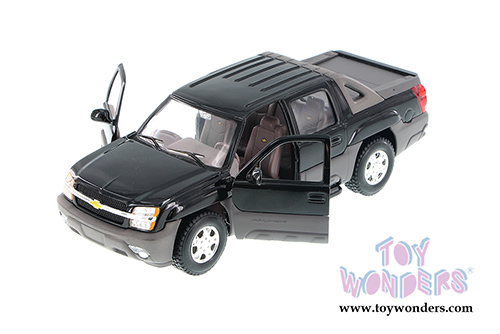 Welly - Chevy Avalanche Pickup (2002, 1/24 scale diecast model car, Black) 22094WBK