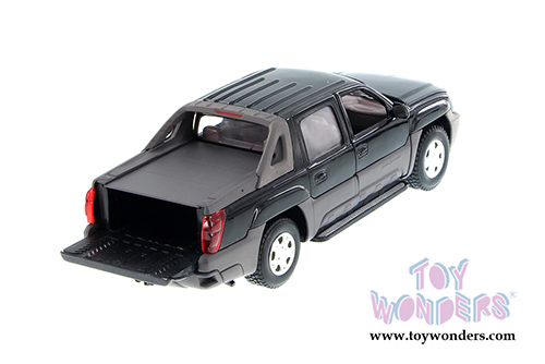 Welly - Chevy Avalanche Pickup (2002, 1/24 scale diecast model car, Black) 22094WBK