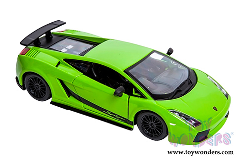BBurago - Lamborghini Gallardo Superleggera Hardtop (2007, 1/24 scale diecast model car, Green) 22108GN