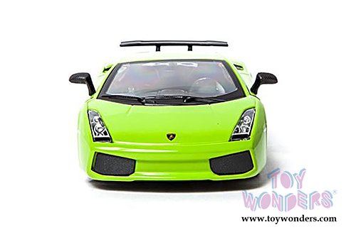 BBurago - Lamborghini Gallardo Superleggera Hardtop (2007, 1/24 scale diecast model car, Green) 22108GN