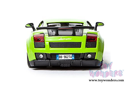 BBurago - Lamborghini Gallardo Superleggera Hardtop (2007, 1/24 scale diecast model car, Green) 22108GN