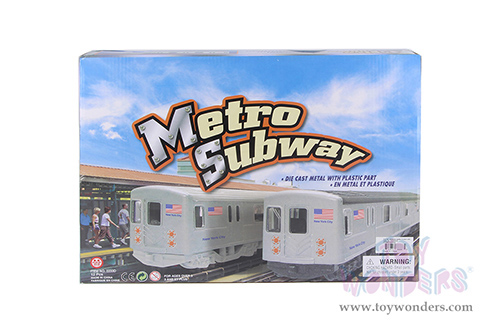 Septa Metro Subway (7" diecast model car, Gray) 2233D-SEPTA