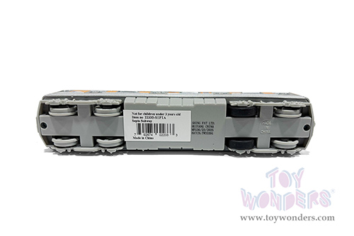 Septa Metro Subway (7" diecast model car, Gray) 2233D-SEPTA