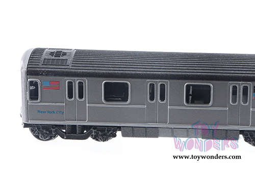 New York City Metro Subway (7" diecast model car, Gray) 2233DNY