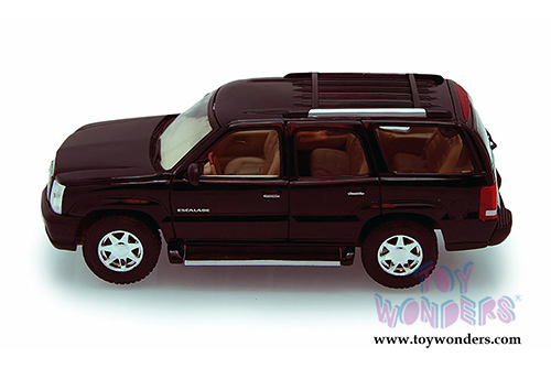 Welly - Cadillac Escalade&reg; (2002, 1/24 scale diecast model car, Black) 22412WBK
