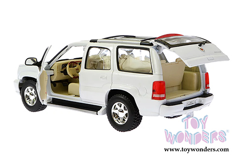 Welly - Cadillac Escalade&reg; (2002, 1/24 scale diecast model car, White) 22412WT