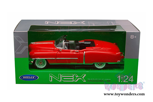 Welly - Cadillac&reg; Eldorado&trade; Convertible (1953, 1/24 scale diecast model car, Red) 22414CWR