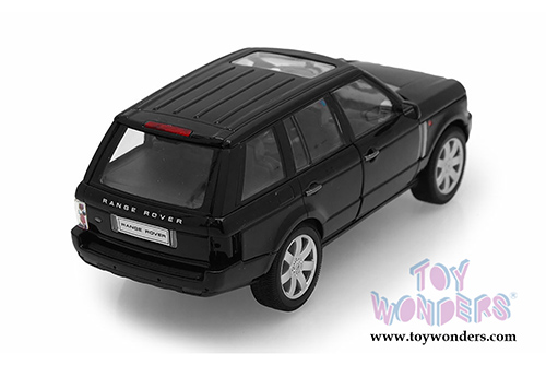 Welly - Land Rover Range Rover SUV with Sunroof (2003, 1/24 scale diecast model car, Black) 22415WBK
