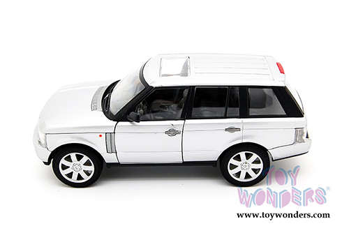 Welly - Land Rover Range Rover SUV with Sunroof (2003, 1/24 scale diecast model car, White) 22415WWT