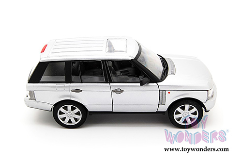 Welly - Land Rover Range Rover SUV with Sunroof (2003, 1/24 scale diecast model car, White) 22415WWT