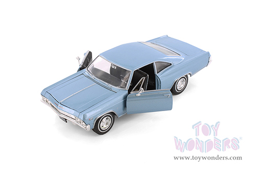 Welly - Chevy&reg; Impala&trade; SS 396 Hard Top (1965, 1/24 scale diecast model car, Light Blue) 22417WLBU/24