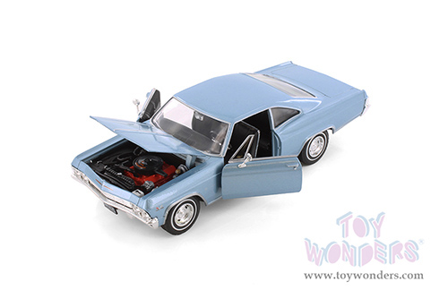 Welly - Chevy&reg; Impala&trade; SS 396 Hard Top (1965, 1/24 scale diecast model car, Light Blue) 22417WLBU/24