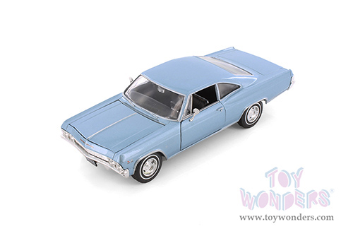 Welly - Chevy&reg; Impala&trade; SS 396 Hard Top (1965, 1/24 scale diecast model car, Light Blue) 22417WLBU/24