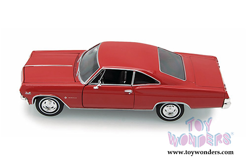 Welly - Chevy Impala SS396 Hard Top (1965, 1/24 scale diecast model car, Red) 22417WR