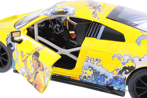 Showcasts® Collectibles - Audi R8 LMS Bruce Lee (1/24 scale diecast model car, Asstd.) 224262D MAP: $19.99