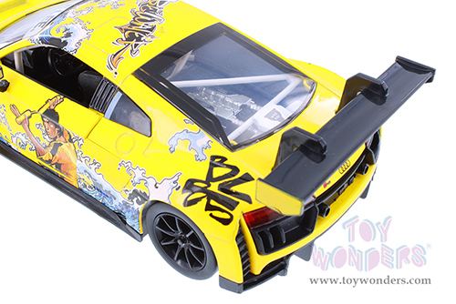 Showcasts® Collectibles - Audi R8 LMS Bruce Lee (1/24 scale diecast model car, Asstd.) 224262D MAP: $19.99