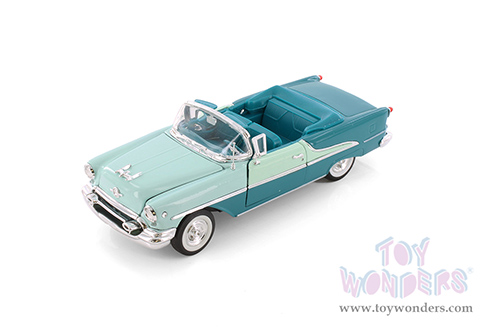 Showcasts® Collectibles - Oldsmobile™ Super 88™ Convertible (1955, 1/24 scale diecast model car, Asstd.) MAP: $19.99