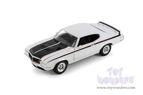 Welly - Buick GSX  Hard Top (1970, 1/24 scale diecast model car, White) 22433WW
