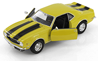 Welly - Chevrolet® Camaro® Z28 (1968, 1/24 scale diecast model car, Asstd.) 22448/4D