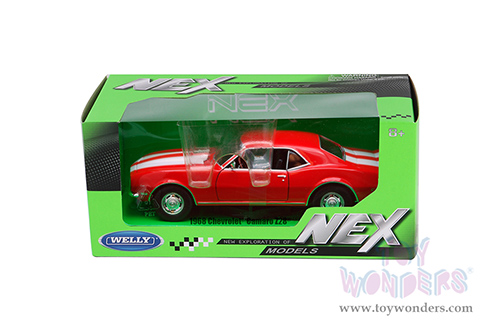 Welly - Chevrolet&reg; Camaro&reg; Z28 (1968, 1/24 scale diecast model car, Red) 22448WR