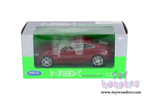 Welly - Jaguar XK Coupe (1/24 scale diecast model car, Red) 22470WR