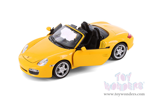 Showcasts® Collectibles - Porsche Boxter S Open Convertible (1/24 scale diecast model car, Asstd.) 22479C/4D MAP: $19.99