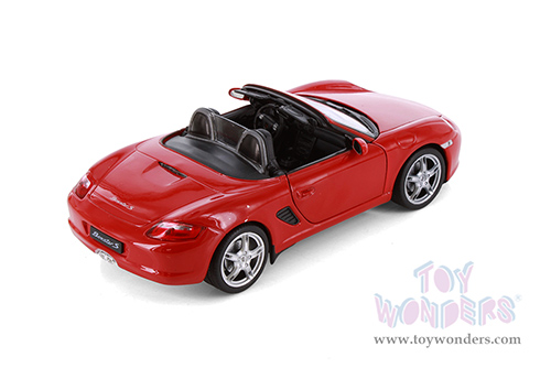 Showcasts® Collectibles - Porsche Boxter S Open Convertible (1/24 scale diecast model car, Asstd.) 22479C/4D MAP: $19.99
