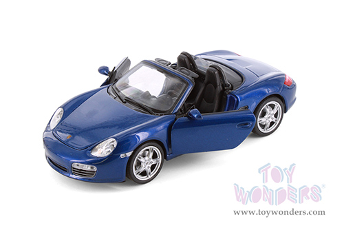 Showcasts® Collectibles - Porsche Boxter S Open Convertible (1/24 scale diecast model car, Asstd.) 22479C/4D MAP: $19.99