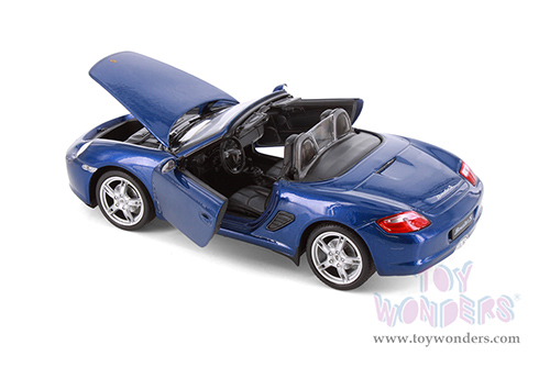 Showcasts® Collectibles - Porsche Boxter S Open Convertible (1/24 scale diecast model car, Asstd.) 22479C/4D MAP: $19.99