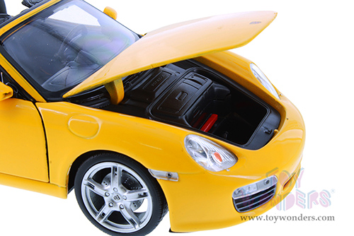 Showcasts® Collectibles - Porsche Boxter S Open Convertible (1/24 scale diecast model car, Asstd.) 22479C/4D MAP: $19.99